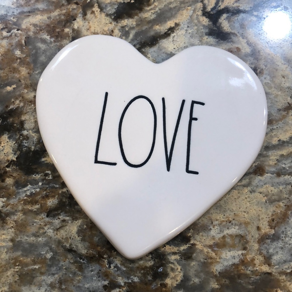 Rae Dunn LOVE coaster